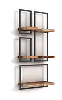 Навісна - Настінна Полиця в стилі LOFT (Wall Shelf - 24)
