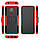 Чохол Fiji Protect для Nokia 5.3 протиударний бампер з підставкою червоний, фото 3