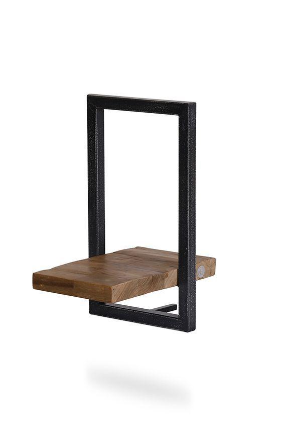 Навісна - Настінна Полиця в стилі LOFT (Wall Shelf - 68)