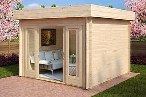 Альтанка з термомодифицированного бруса 11 м2 від виробника Thermo Outdoor Gazebo 072