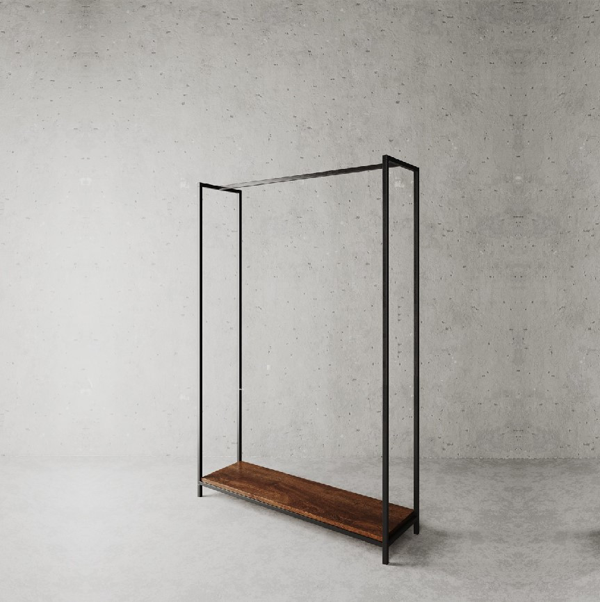 Стійка для одягу в стилі LOFT (Hanger - 75)