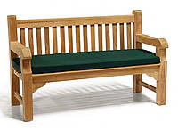 Лавочка скамья со спинкой 1340 х 690 мм от производителя Garden park bench 05