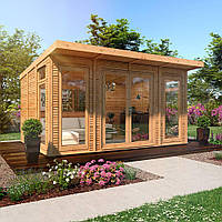 Альтанка дерев'яна закрита 3,9х4,2 від виробника