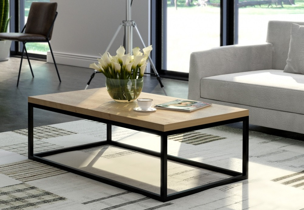 Кавовий Журнальний столик у стилі LOFT (Table - 504)