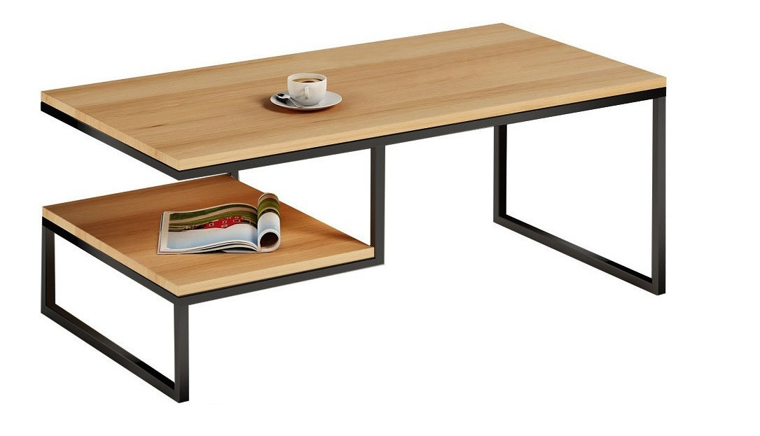 Кавовий Журнальний столик у стилі LOFT (Table - 570)