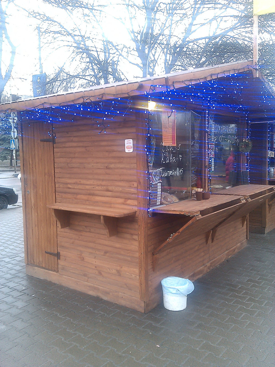 Будівництво торгових кіосків 3,2 м.