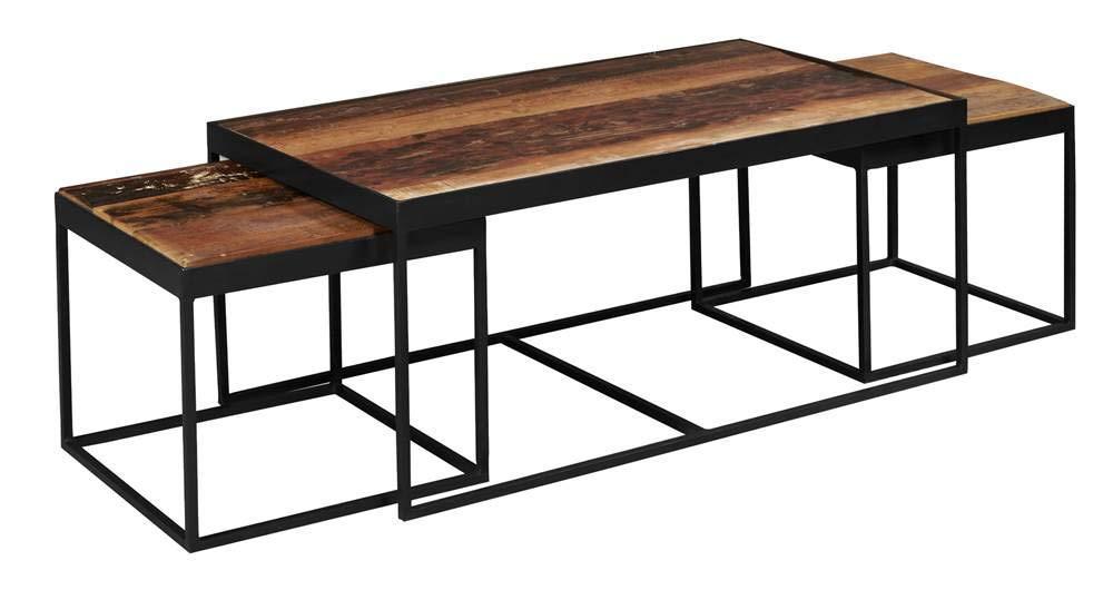 Комплект Журнальних столиків в стилі LOFT (Table - 509)