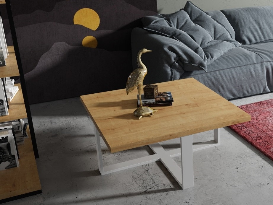 Кавовий Журнальний столик у стилі LOFT (Table - 535)