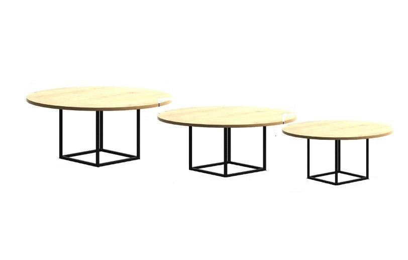 Кавовий Журнальний столик у стилі LOFT (Table - 408)