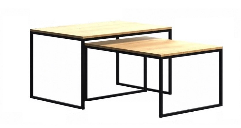 Кавовий Журнальний столик у стилі LOFT (Table - 612)