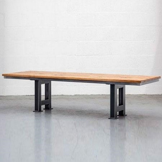 Кавовий Журнальний столик у стилі LOFT (Table - 665)