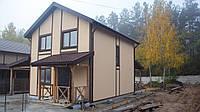 Дом деревянный из SIP панелей "Уютный"