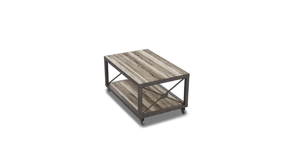 Кавовий Журнальний столик у стилі LOFT (Table - 685)