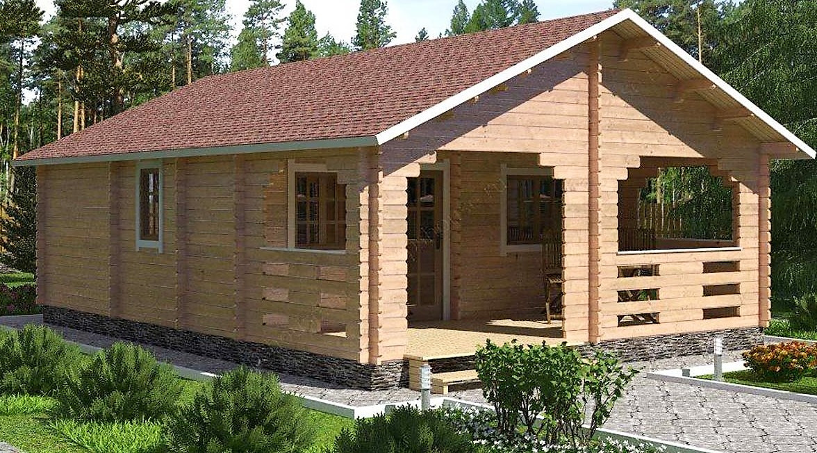 Модульний садовий будиночок 6,0x8,5м Gartenhäuser-25
