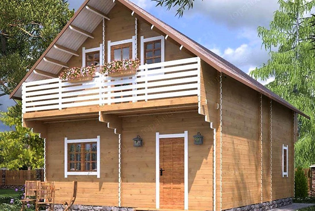 Модульний садовий будиночок 5,9x8,1м Gartenhäuser-30