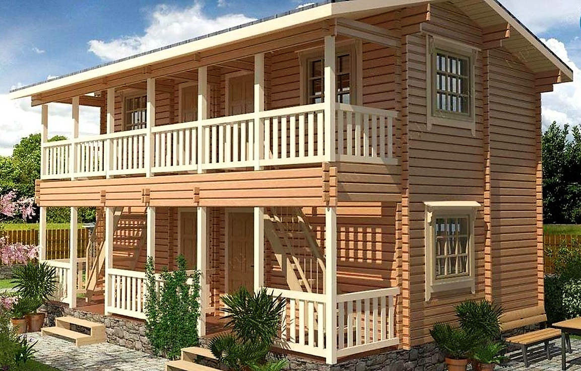 Модульний садовий будиночок 6,0x10,0м Gartenhäuser-44