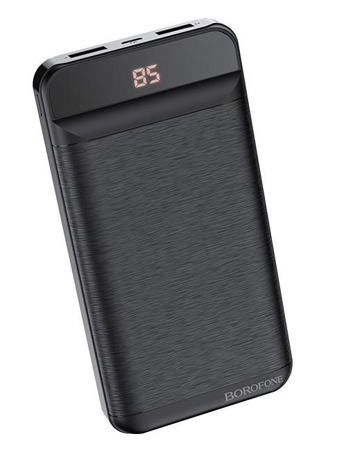 УМБ Power Bank (зовнішній акумулятор) для телефону Borofone BT29A 20000 мАг Чорний