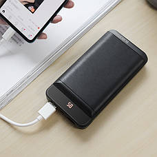 УМБ Power Bank (зовнішній акумулятор) для телефону Borofone BT29A 20000 мАг Чорний, фото 5