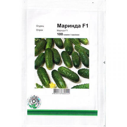 Насіння огірка раннього, самозапильного "Марінда" F1 (100 насінин) від Seminis, Голландія, фото 1