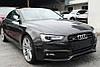 Решетка радиатора Audi A5 8T (12-15) рестайлинг стиль S5 (черная), фото 11