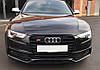 Решетка радиатора Audi A5 8T (12-15) рестайлинг стиль S5 (черная), фото 3
