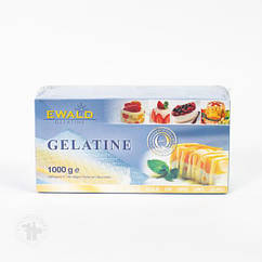 Желатин харчовий листовий Ewald-Gelatine Gold 200 Bloom 1 кг