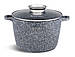 Каструля-казан 10.2 л Edenberg з гранітним антипригарним покриттям литий алюміній (EB-8009), фото 2