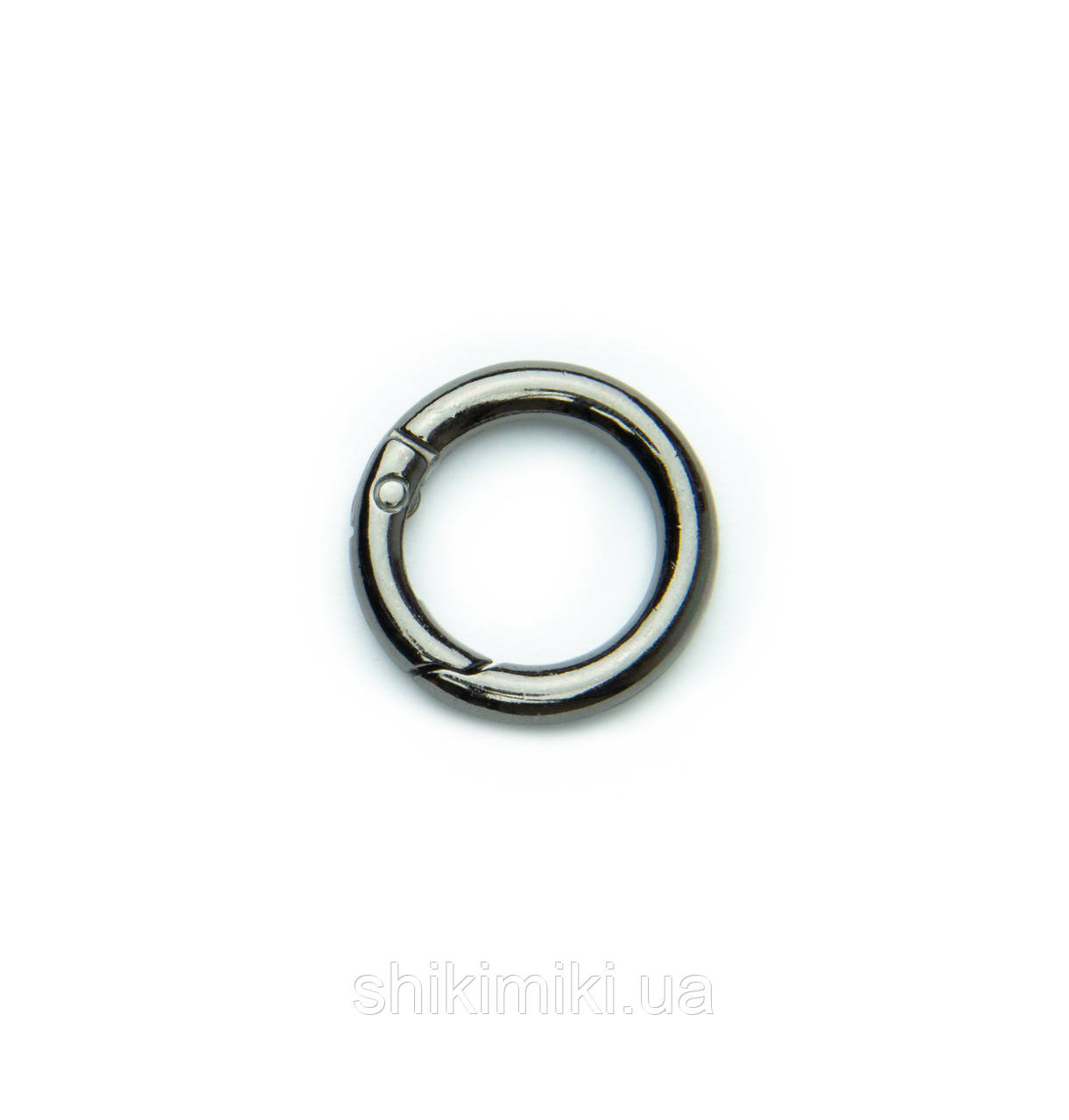 Кільце-карабін KK06-2 (20 мм), колір темний нікель