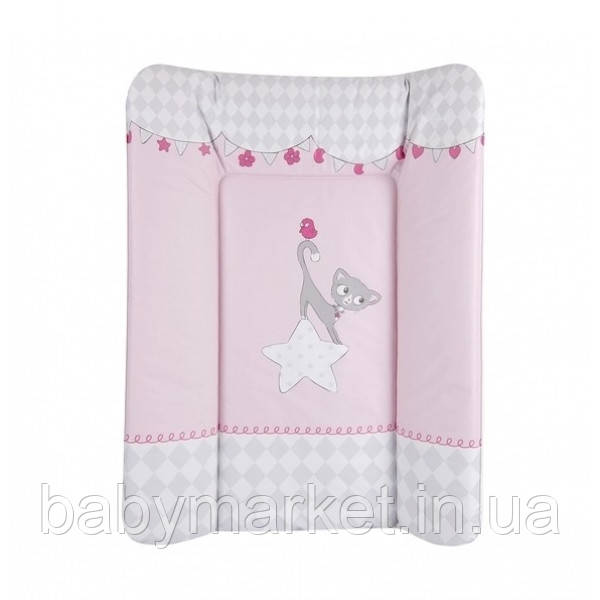 Пеленатор Lorelli SOFT MAT 50x70 pink