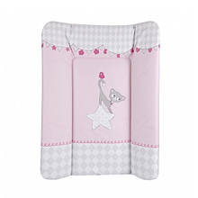 Пеленатор Lorelli SOFT MAT 50x70 pink