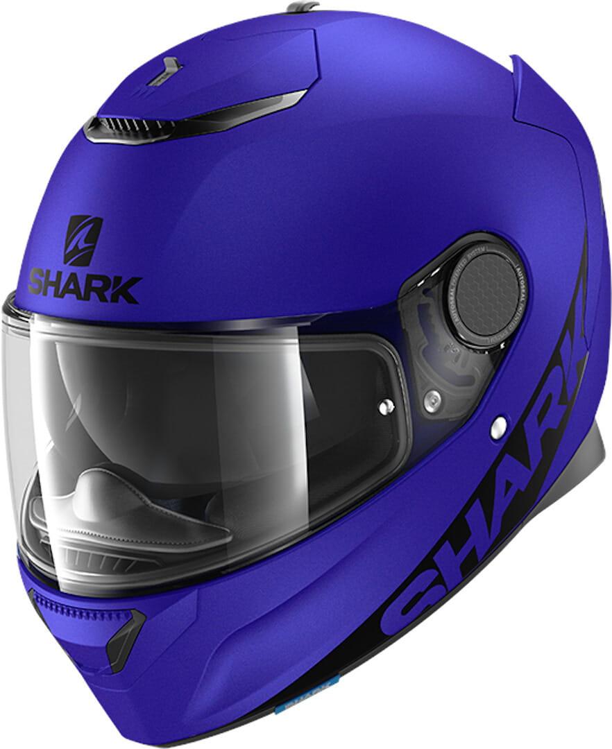 Мотошолом Shark Spartan Matt (синій)