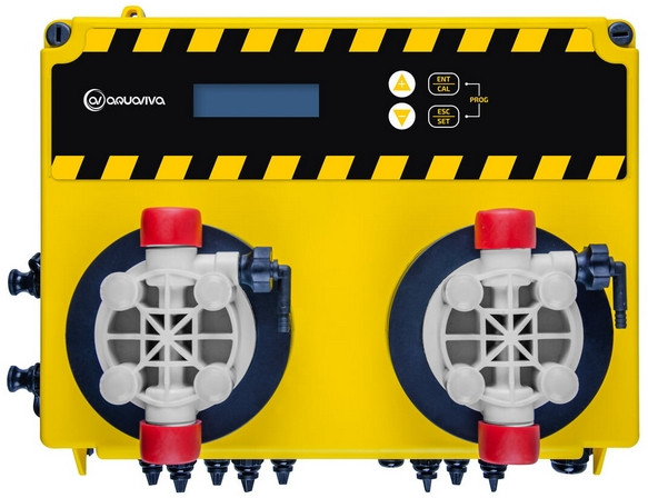 Система мембранних дозуючих насосів Aquaviva pH+Rx 5 л/год (набір pH, Rx у комплекті)