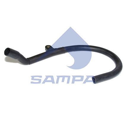 Патрубок пічки DAF XF95 d=20.5 mm/d=26mm/L=860mm 1657517, 1677024, 1427155
