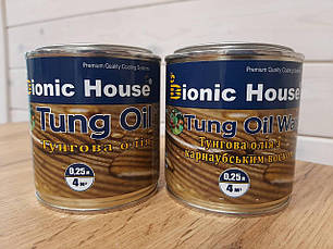 Tung oil (тунгове масло) Bionic house, фото 2