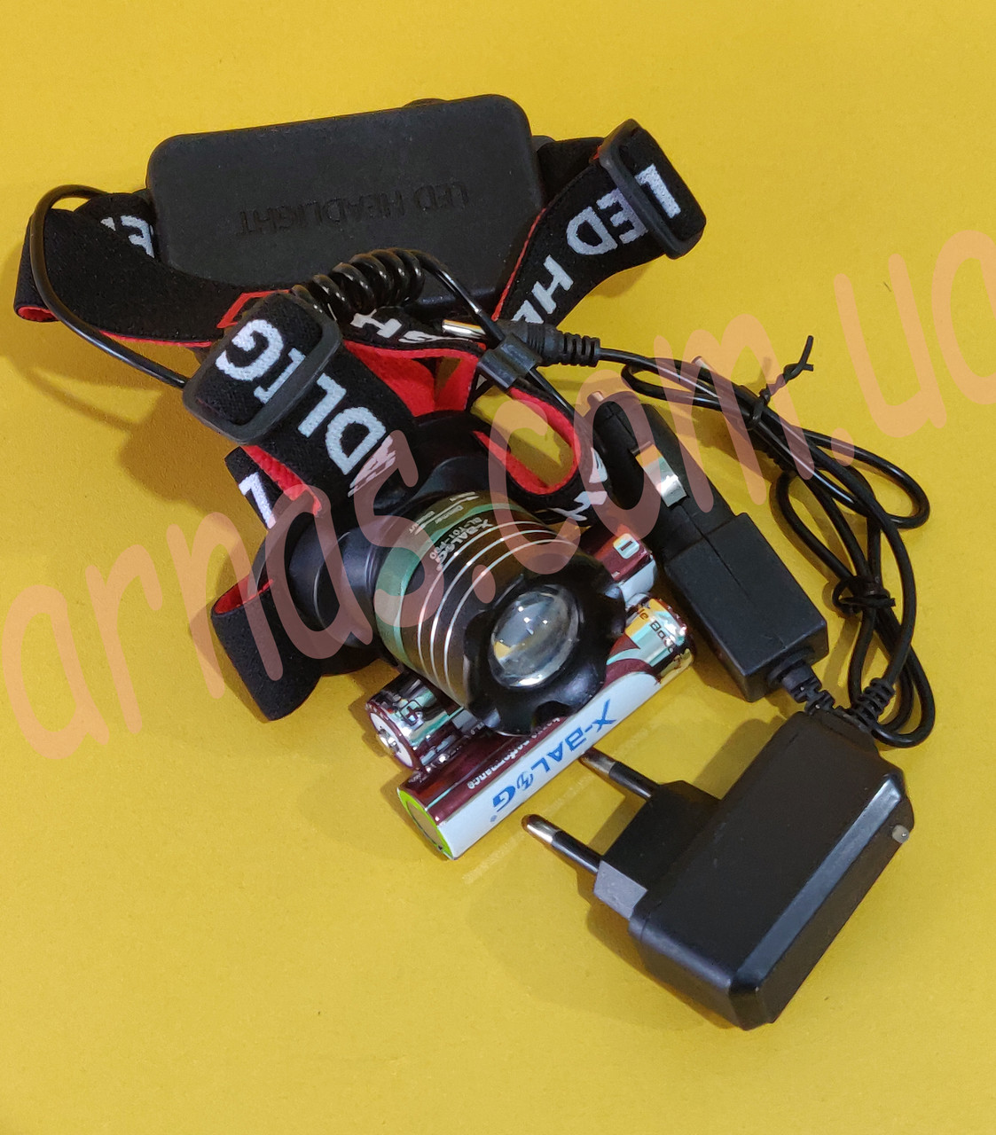 Аккумуляторный налобный фонарь BL-T01-P90