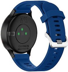 Ремінець Bend для Garmin Vivomove HR Dark Blue (Гармин Вивомове НР)