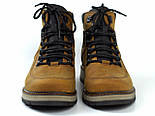 Руді чоловічі зимові черевики шкіряні на хутрі взуття великих розмірів Rosso Avangard Red Major Payne Toro BS, фото 4
