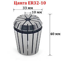 Цанга ER32-10 мм