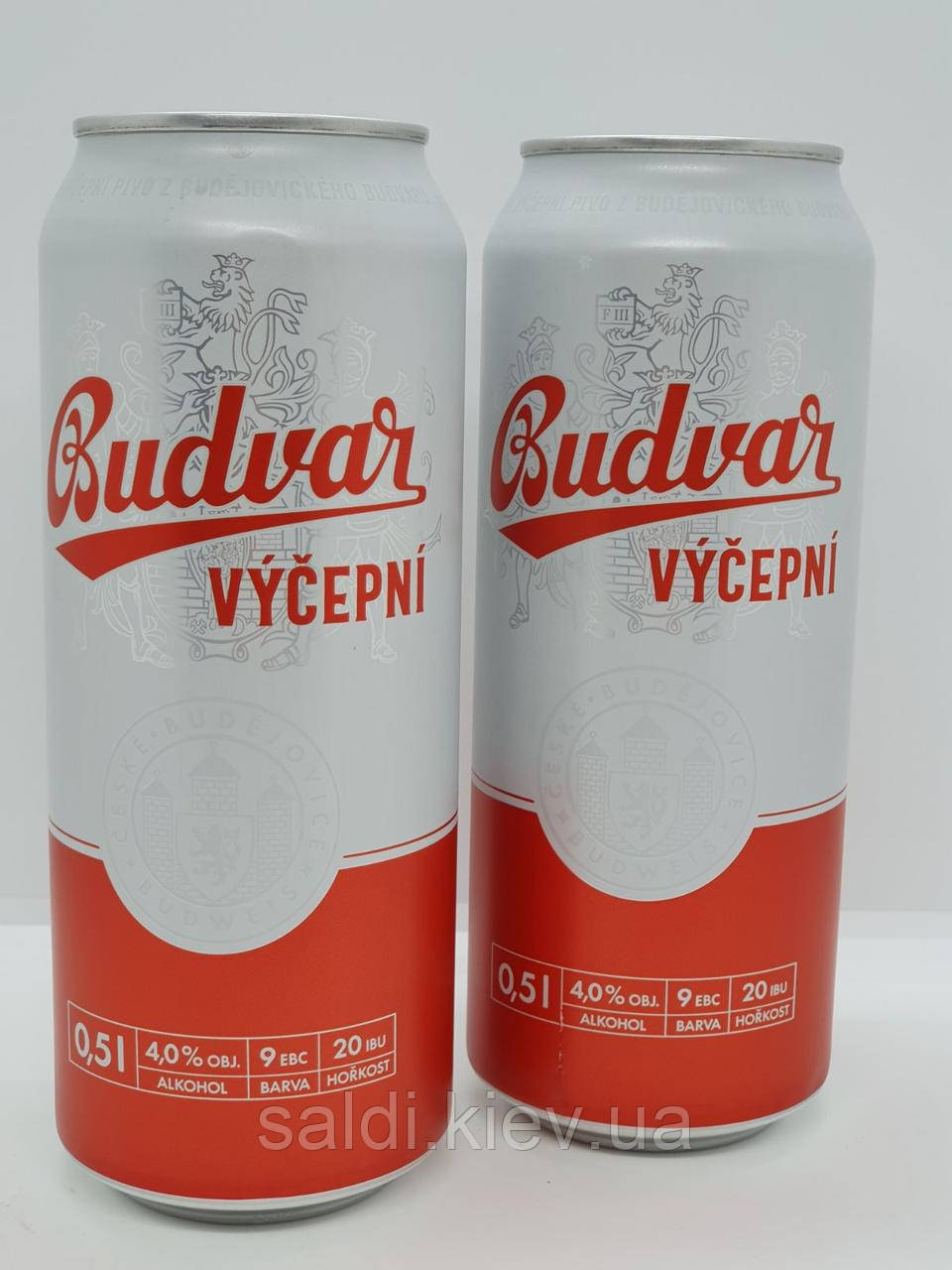 Пиво Budweiser Budvar світле 5% 0,5 л Чеське