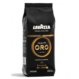 Кава в зернах Lavazza Qualita Oro Mountain Grown (чорна), 250г ж/б