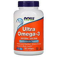 Ultra Omega-3 Now Foods 180 капсул