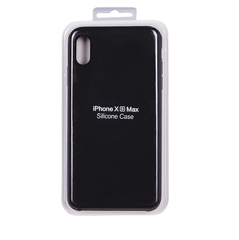 Чохол для смартфона Silicone Case for iPhone XS Max Black (KG-888)