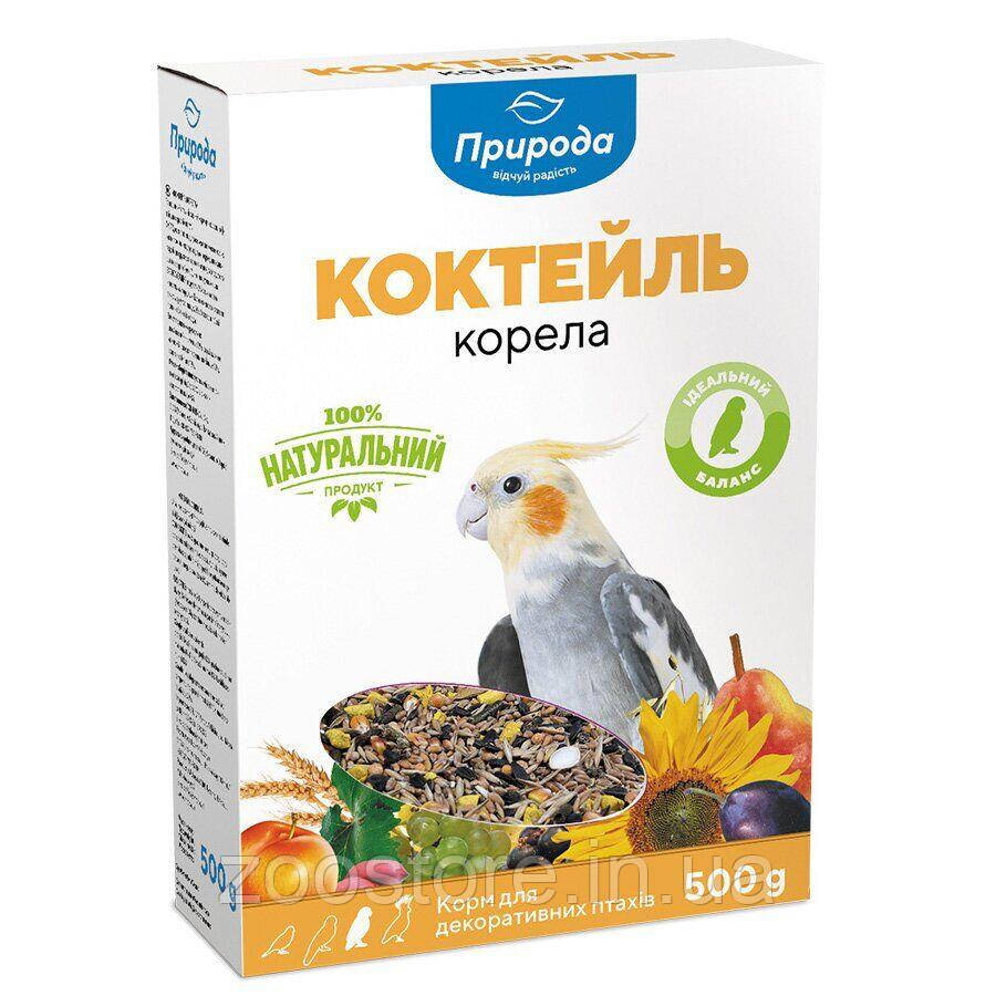 Корм для середніх папуг Природа «Корелла» 500 г