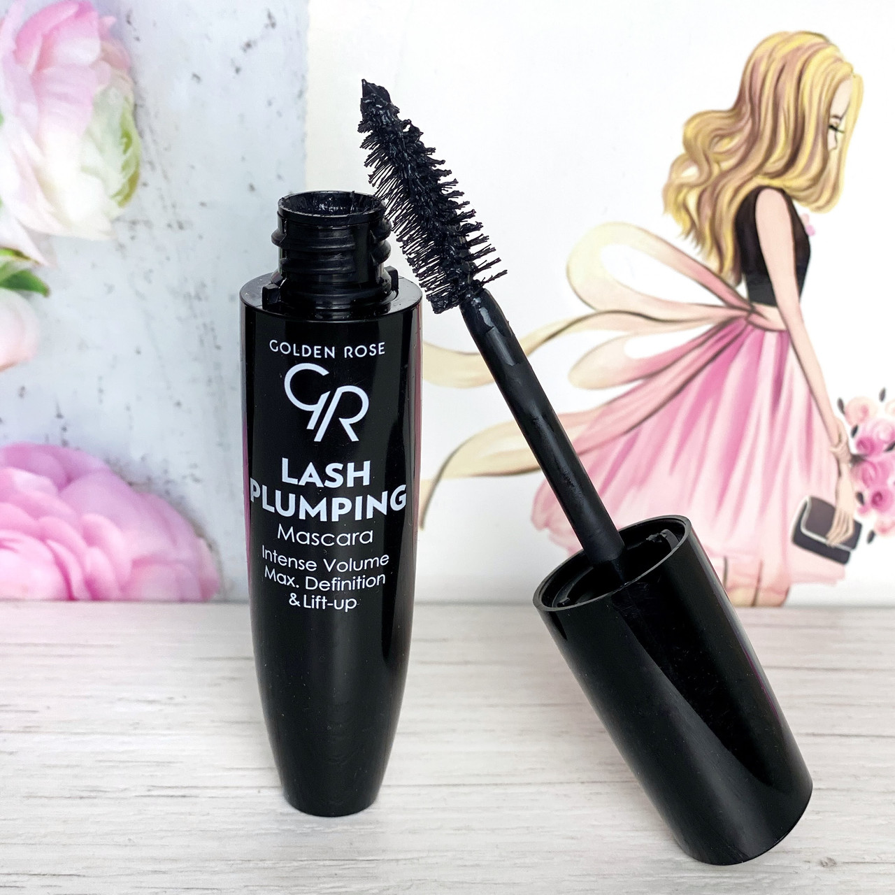 Тушь для ресниц Golden Rose LASH PLUMPING - фото 1 - id-p608155359