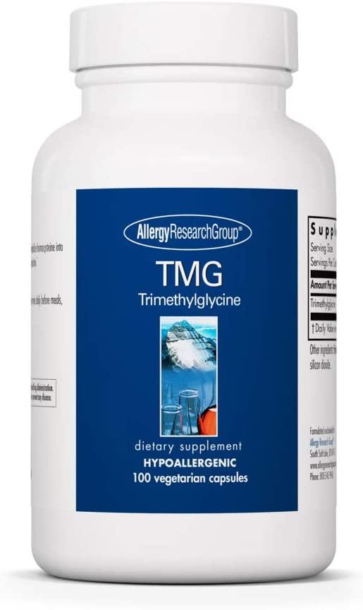 Allergy Research Trimethylglycine TMG / Триметилгліцин ТМГ 100 капсул