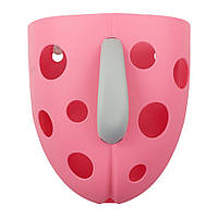 Ківш органайзер для іграшок у ванну babyono рожевий 262