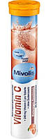 Шипучі пігулки-вітаміни ВІТАМІН З MIVOLIS(Vitamin C), 20 ШТ. (НІМЕЧЧИНА)