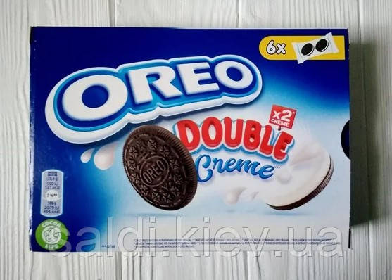 Печиво шоколадне Oreo Double Creme 170г (Швейцарія)