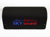 Активний сабвуфер бочка Sky Sound 6" Bluetooth 200W з вбудованим підсилювачем (4_00489), фото 2