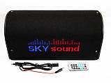 Активний сабвуфер бочка Sky Sound 6" Bluetooth 200W з вбудованим підсилювачем (4_00489), фото 6